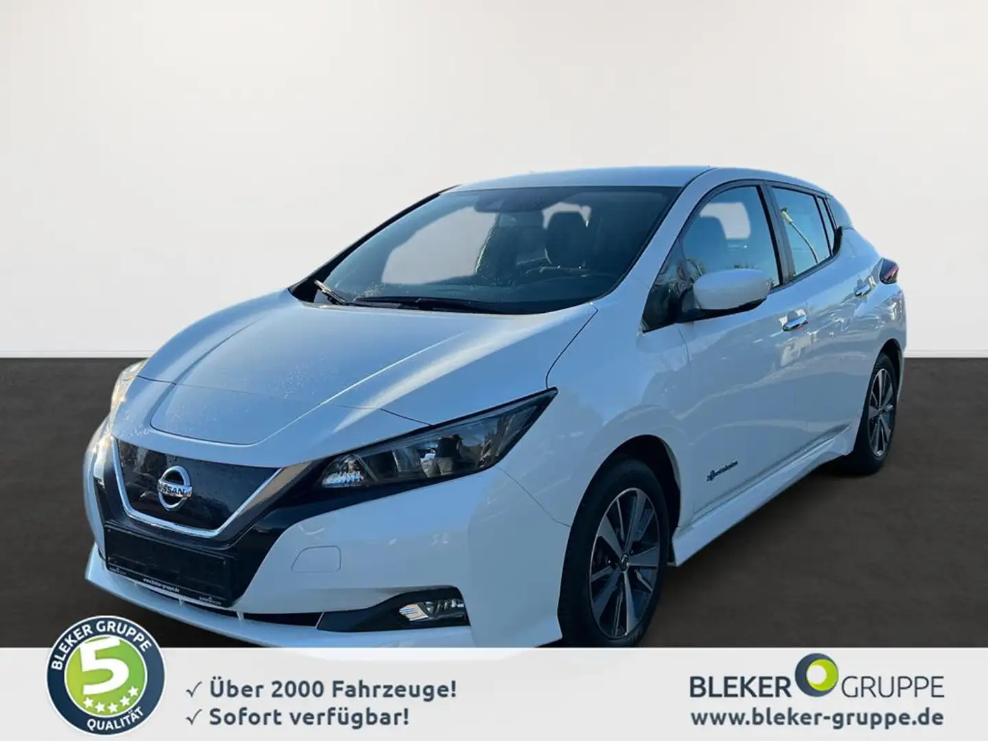 Nissan Leaf Nissan LEAF 40kW MY 20 TEKN Blanc - 1