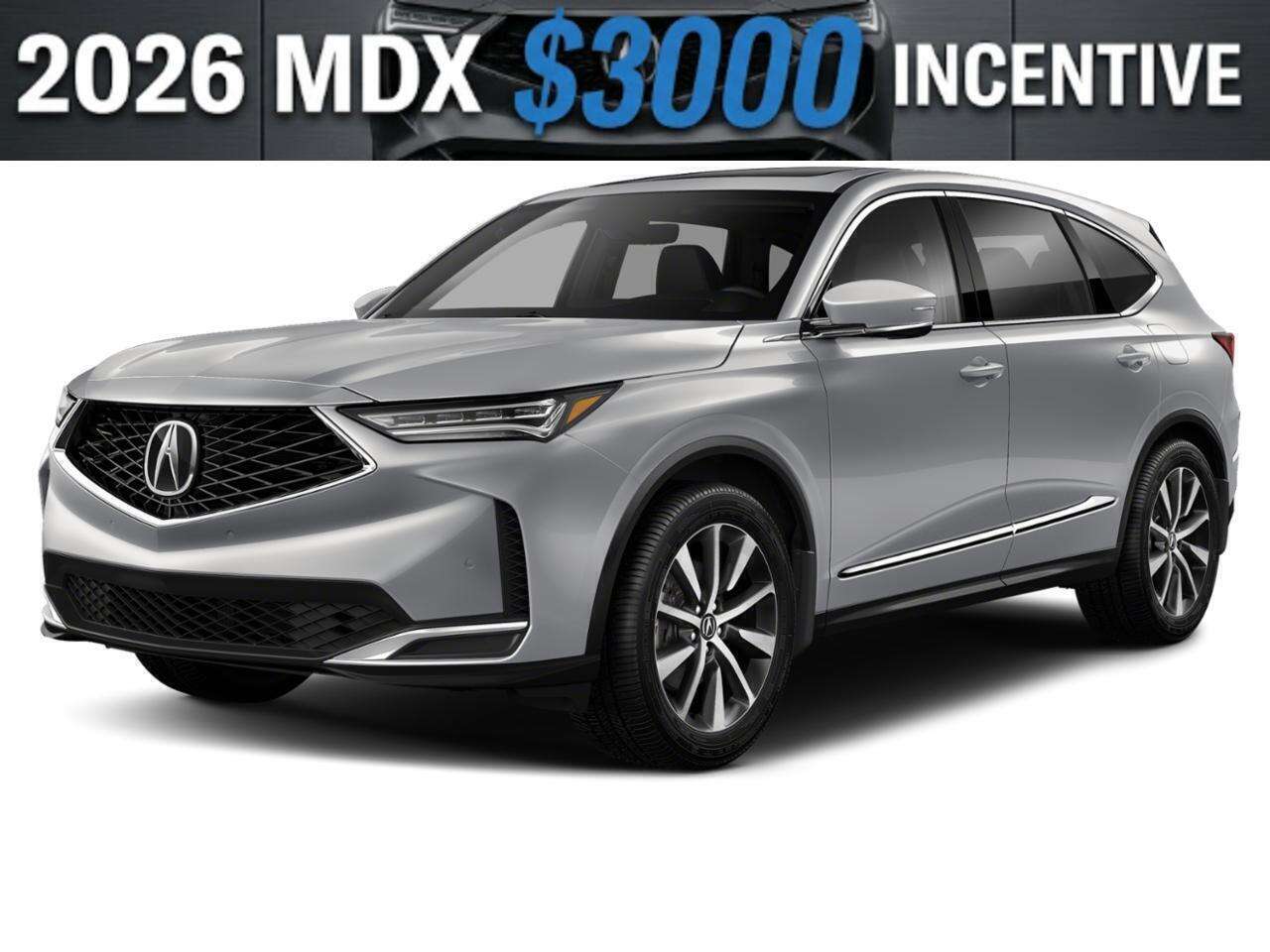 Gray 2026 Acura MDX SUV / Crossover All-Wheel Drive Automatic