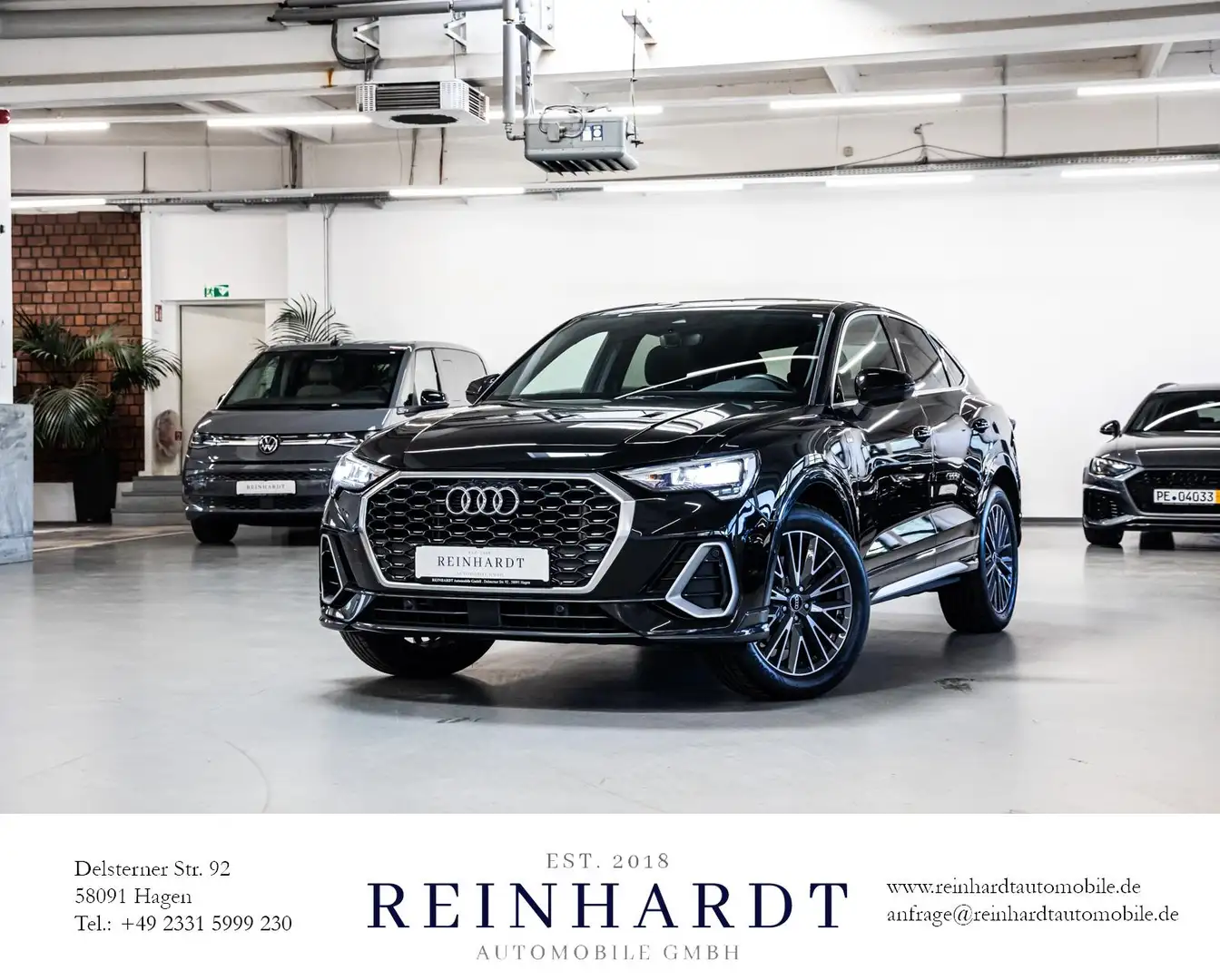 Audi Q3 SPORTBACK 45TFSie S LINE LED/SIDE/PANO/NAV+ Schwarz - 1
