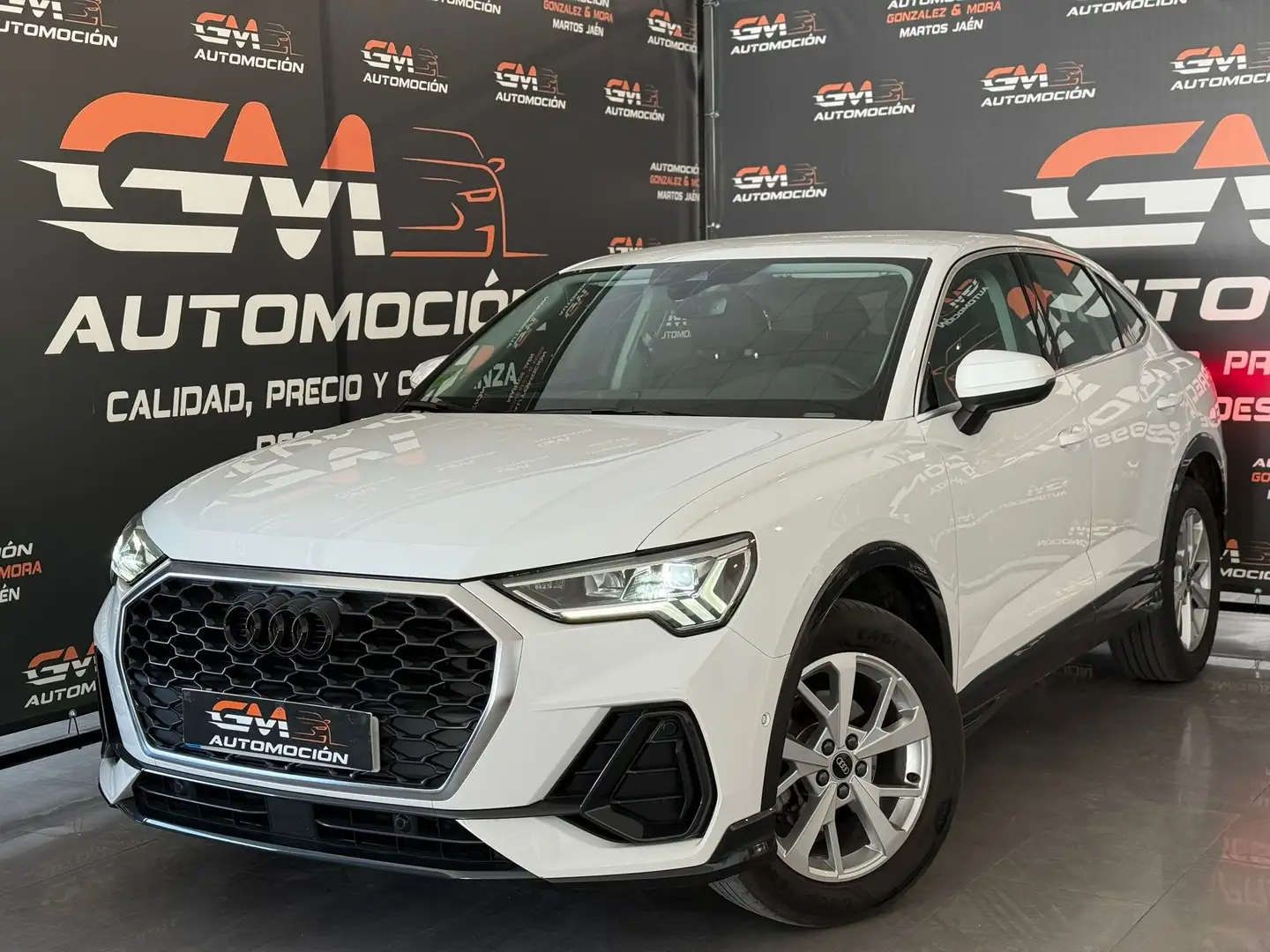 Audi Q3 Sportback 35 TDI Advanced S tronic Blanc - 1