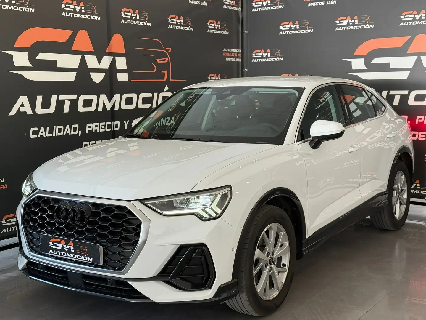 Audi Q3 Sportback 35 TDI Advanced S tronic Blanc - 2