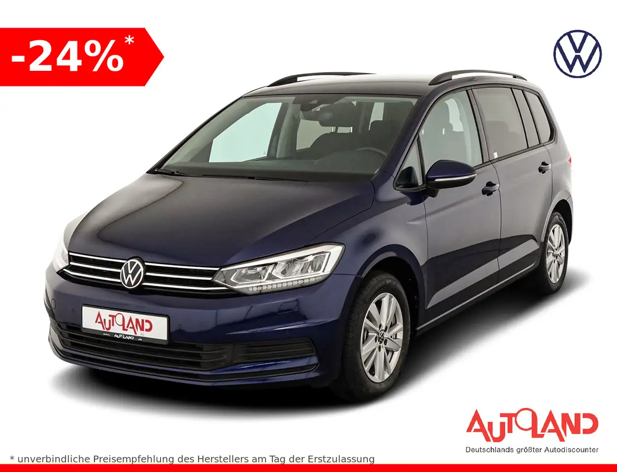 Volkswagen Touran 1.5 TSI DSG Matrix ACC AHK Kamera