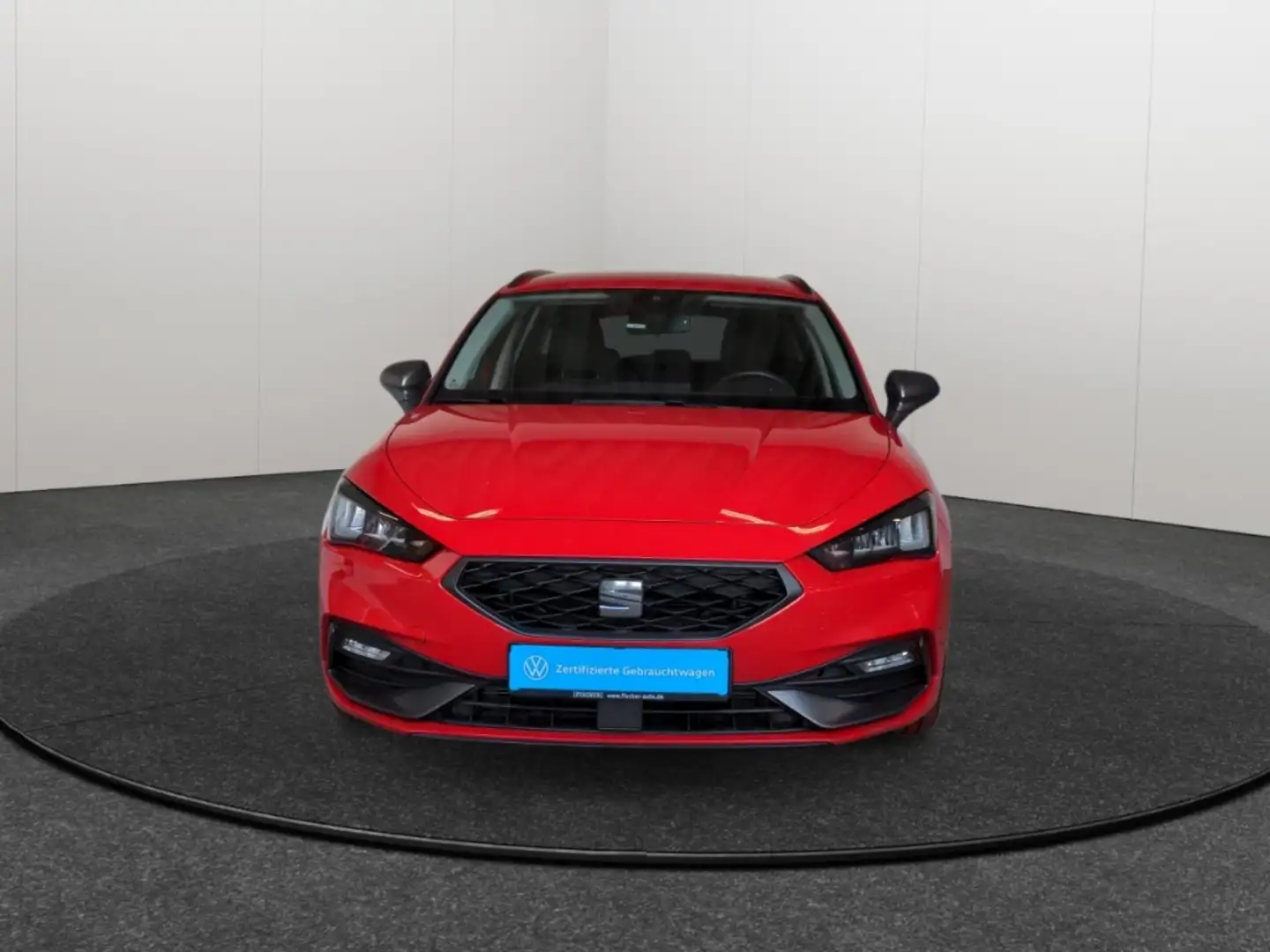 SEAT Leon ST 1.5TSI FR LED AHK Navi Carplay SHZ PDC hinten Rot - 2