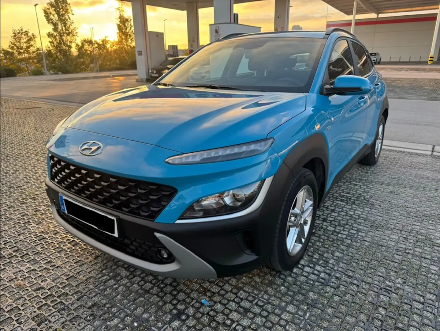 Hyundai KONA 1.0 TGDI 48V Style 4x2 Azul - 1