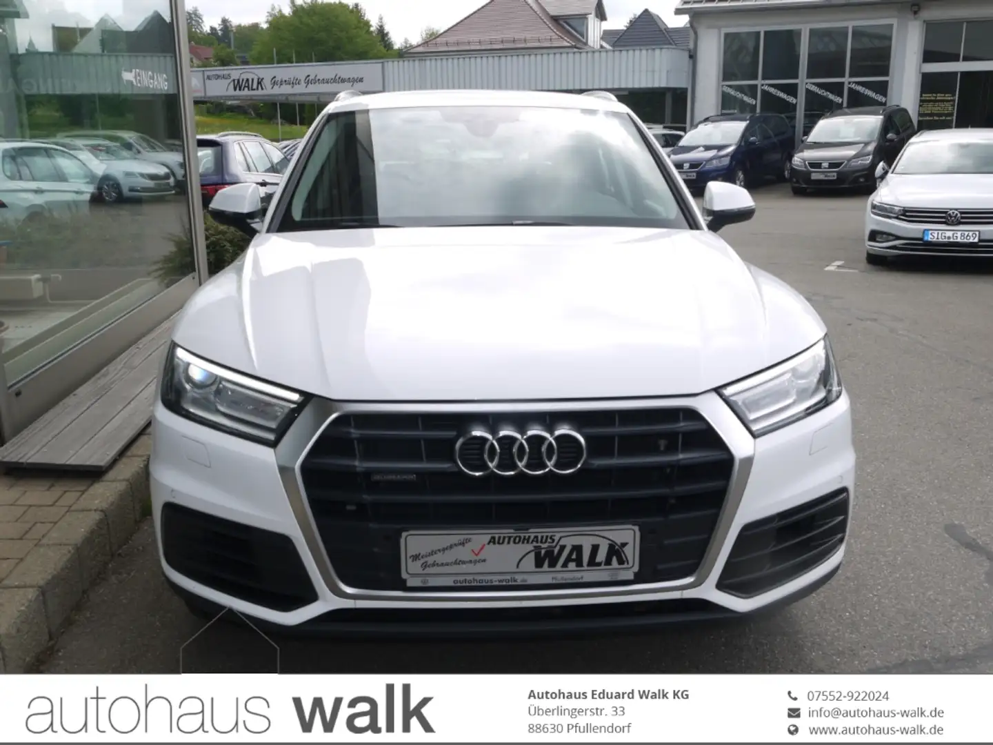 Audi Q5 40 TDI quattro NAVI GRA Xenon Seitenairbag hinten Wit - 1
