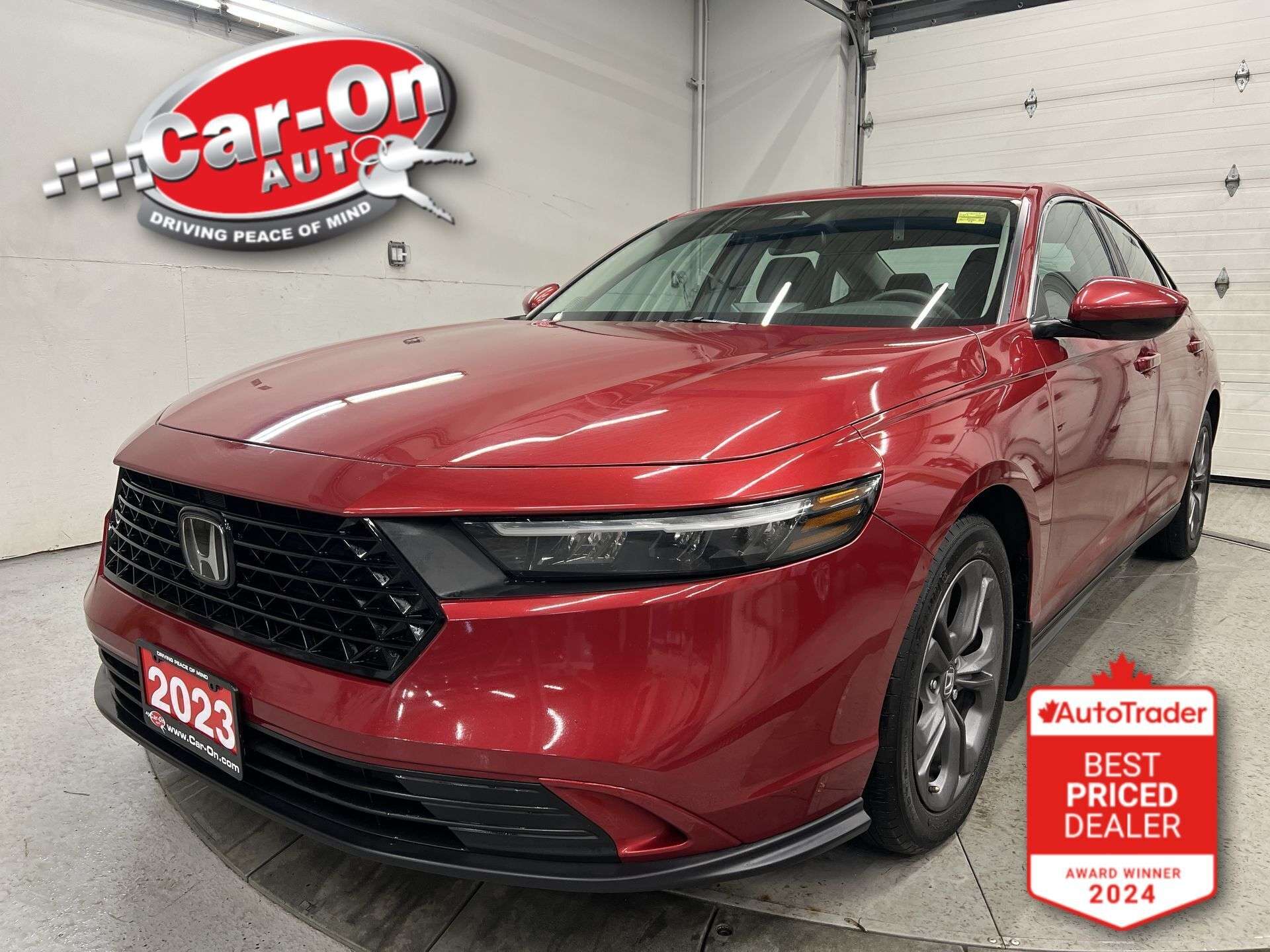 Red 2023 Honda Accord Sedan Front-Wheel Drive Automatic
