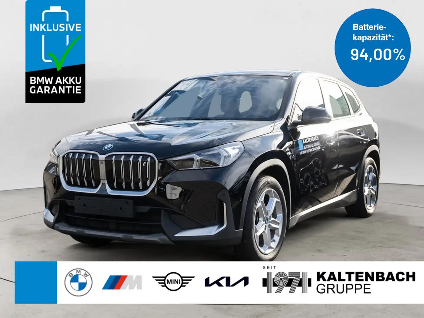 BMW iX1 xDrive30 AHK LED NAVI KAMERA SHZ PDC Schwarz - 1