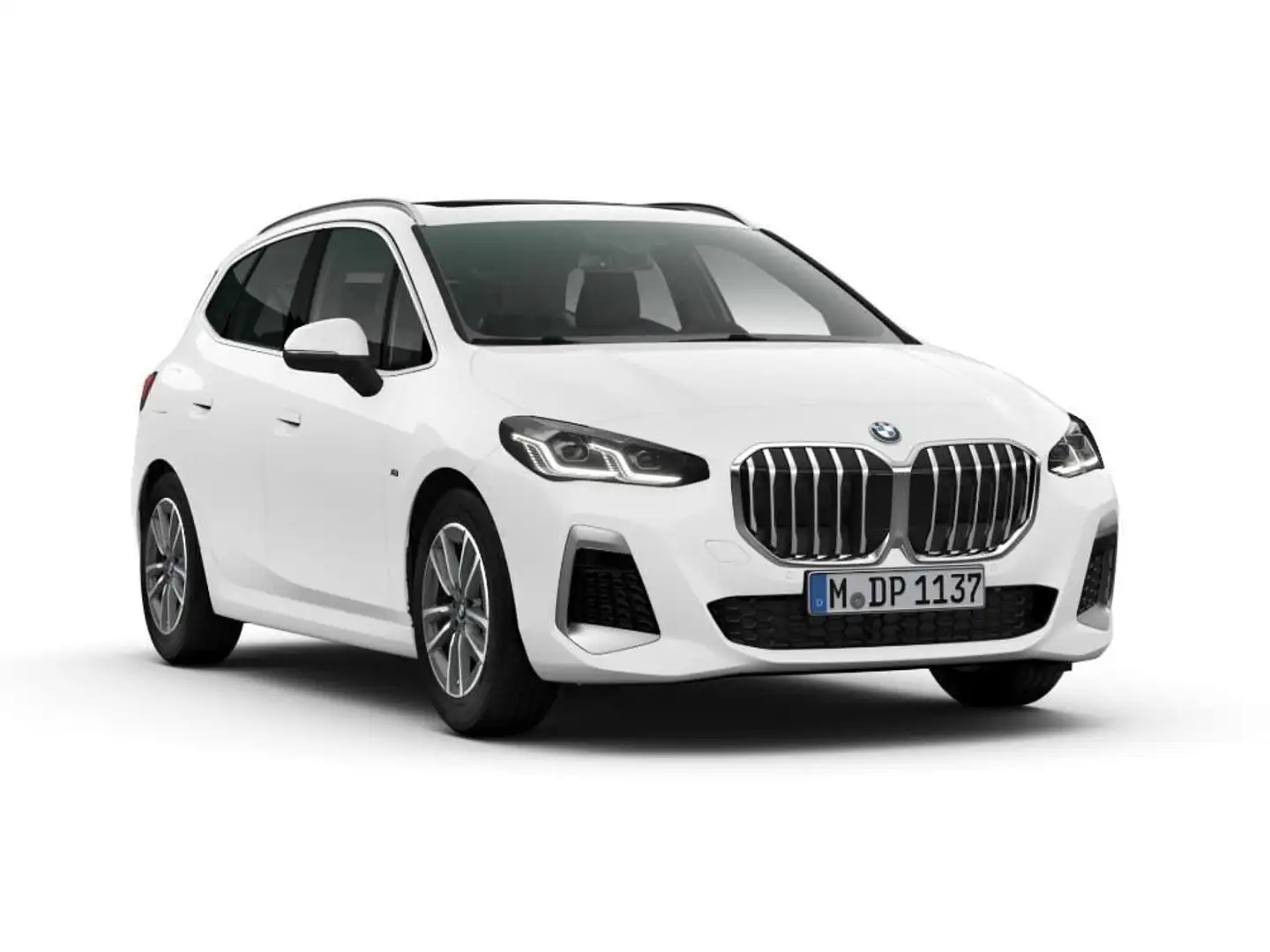 BMW 218 d Active Tourer M-Sport PANO SITZHZG PARKASSI Weiß - 2