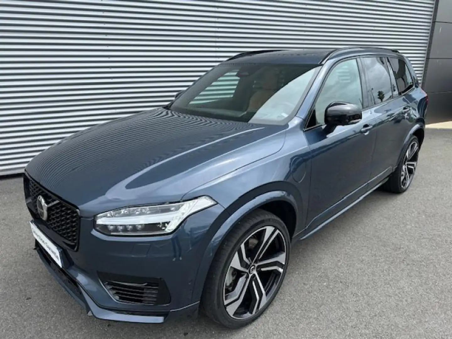 Volvo XC90 T8 AWD 310 + 145ch Ultimate Style Dark Geartronic Grijs - 1