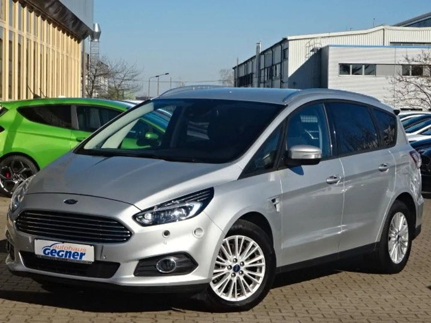 Ford S-Max 190PS Autm. Business Navi LED SHZ Argent - 2