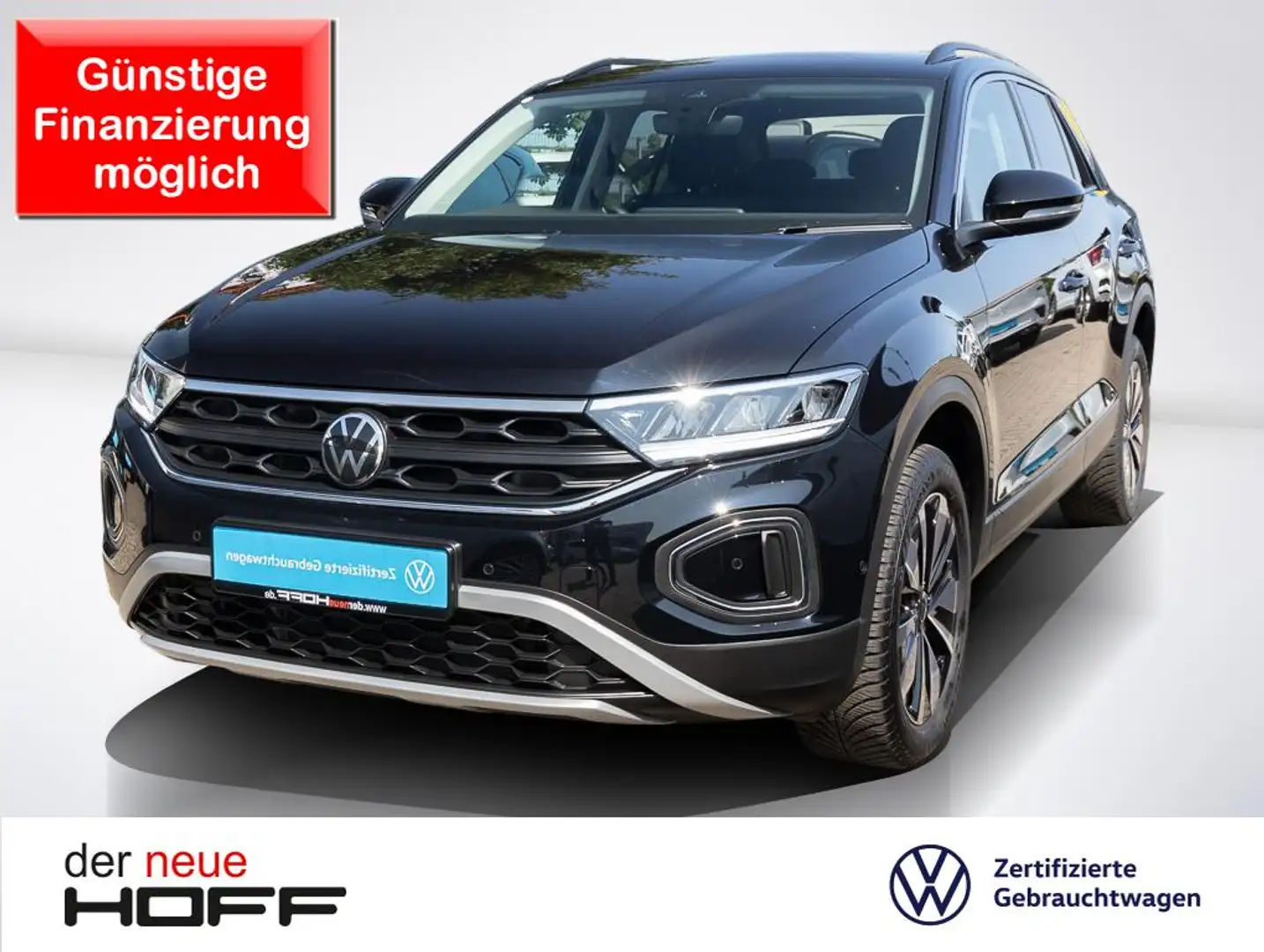 Volkswagen T-Roc 1.0 TSI MOVE Navi Anschlussgarantie Noir - 1