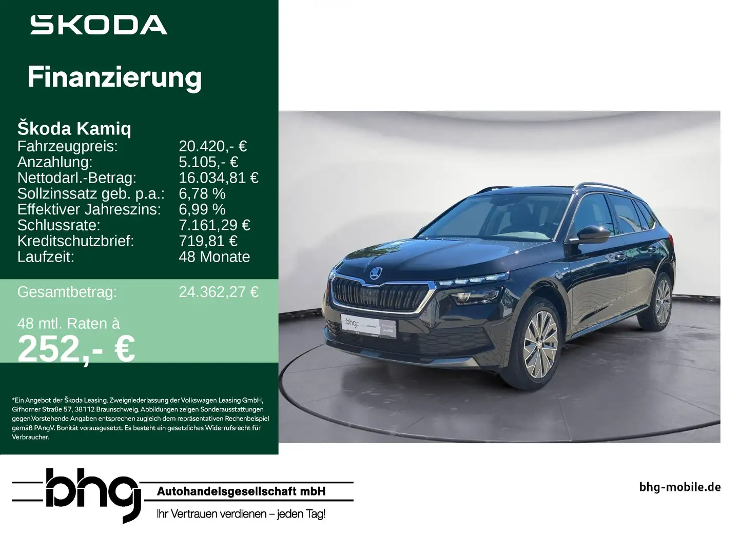 Skoda Kamiq 1.5 TSI DSG Clever Nero - 1
