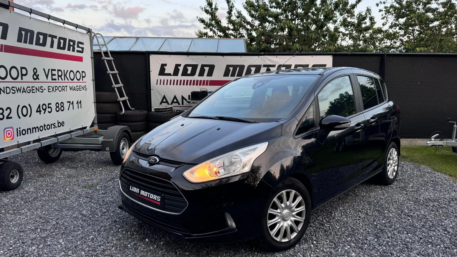 Ford B-Max 1.0 İ Eco Boost • Gekeurd VVK • Panoramisch D Чорний - 1