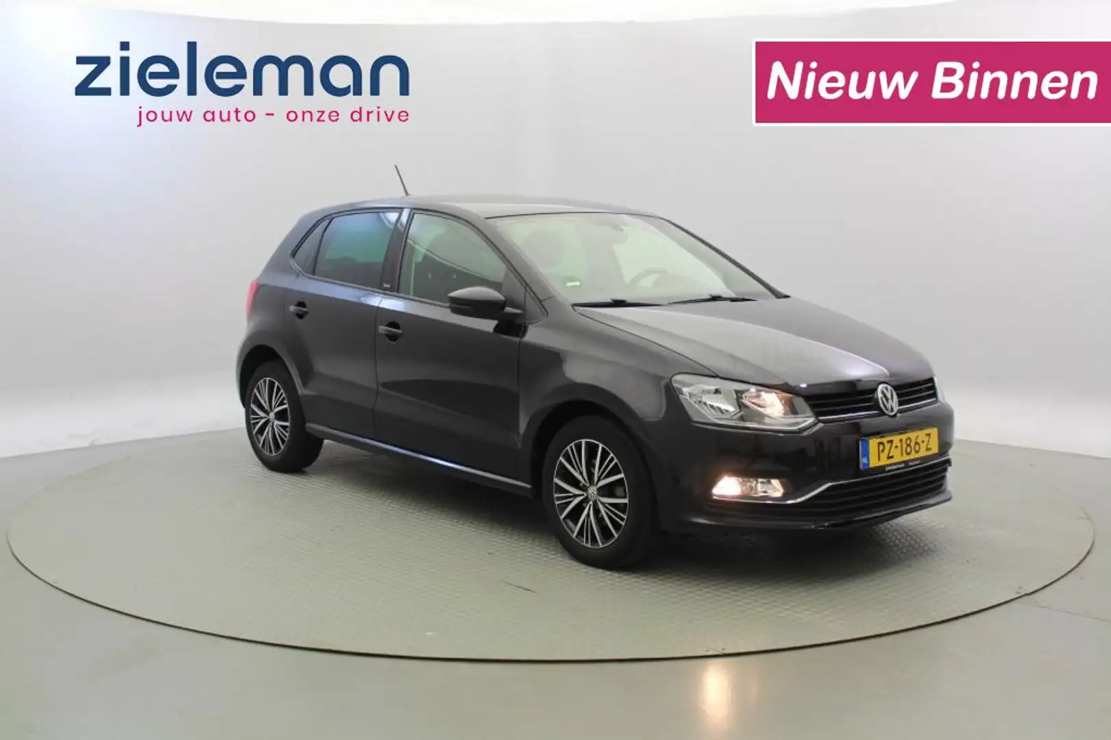 Volkswagen Polo 1.2 TSI Highline AllStar Automaat NAP - Navi, Crui Noir - 1
