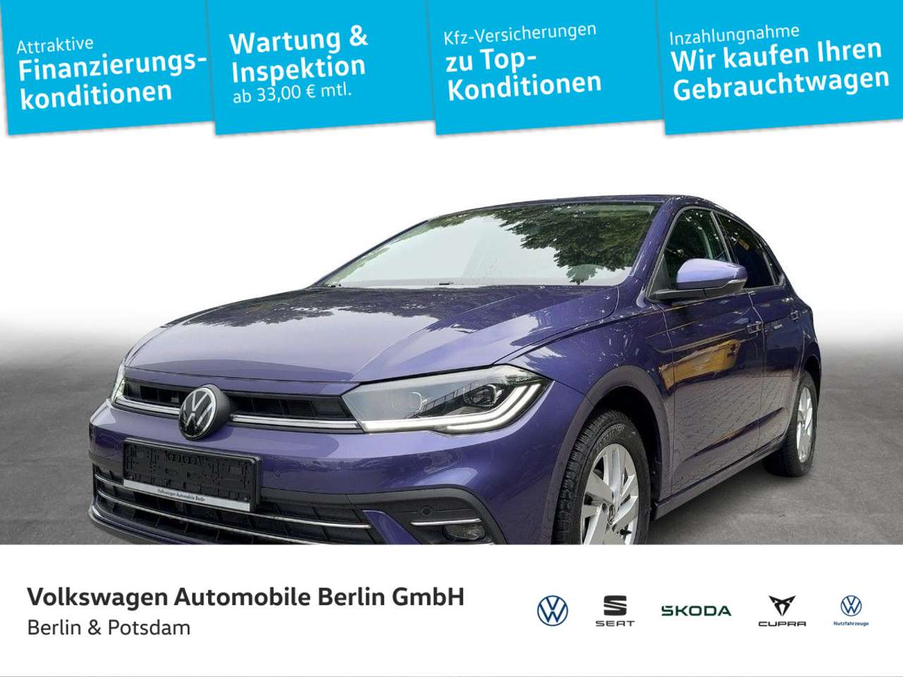 Volkswagen Polo — Volkswagen Polo 1.0 TSI Style DSG Navi LED ACC