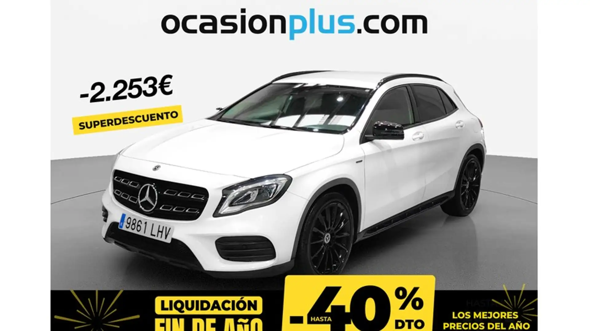 Mercedes-Benz GLA 180 7G-DCT Blanc - 1