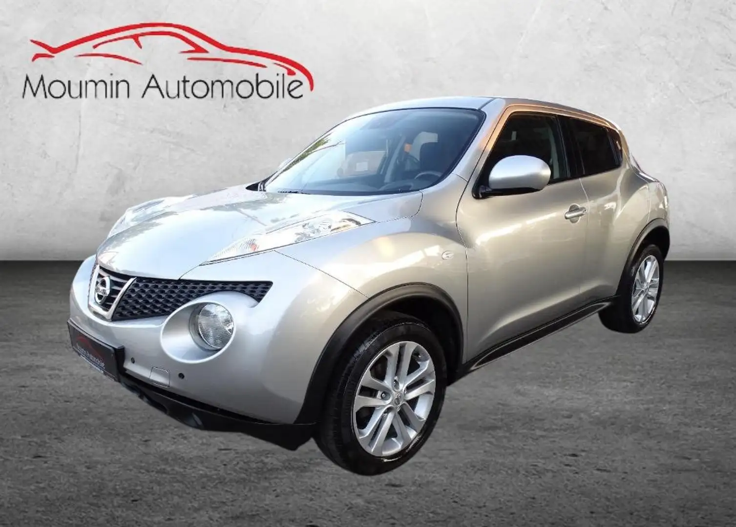 Nissan Juke 1.6 16V Tekna"AUTOMATIK"KAMERA+PDC"NAVI"KEYLESS-GO Silber - 1