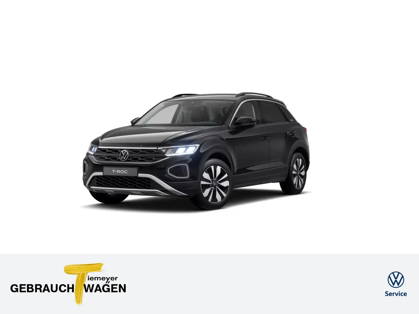 Volkswagen T-Roc 1.0 TSI GOAL LED NAVI ASSIST PRIVACY Schwarz - 1