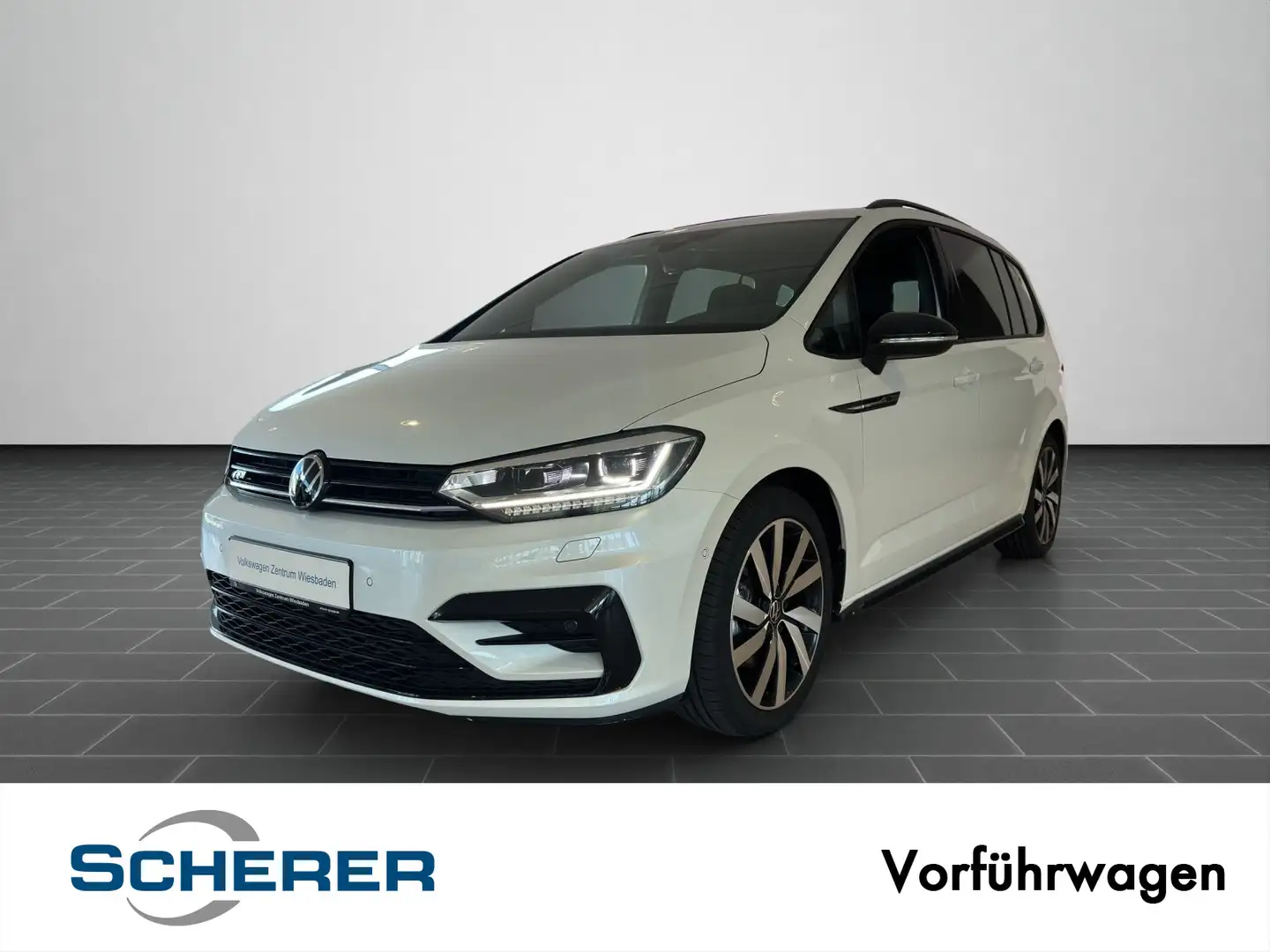 Volkswagen Touran Highline 2.0 TDI DSG *R LINE *7-SITZER Blanc - 1