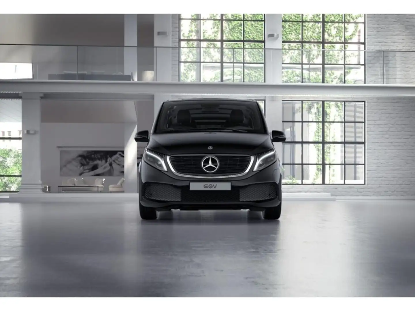 Mercedes-Benz EQV 300 Lang LED*Kamera*Navi*DAB*MBUX Schwarz - 2