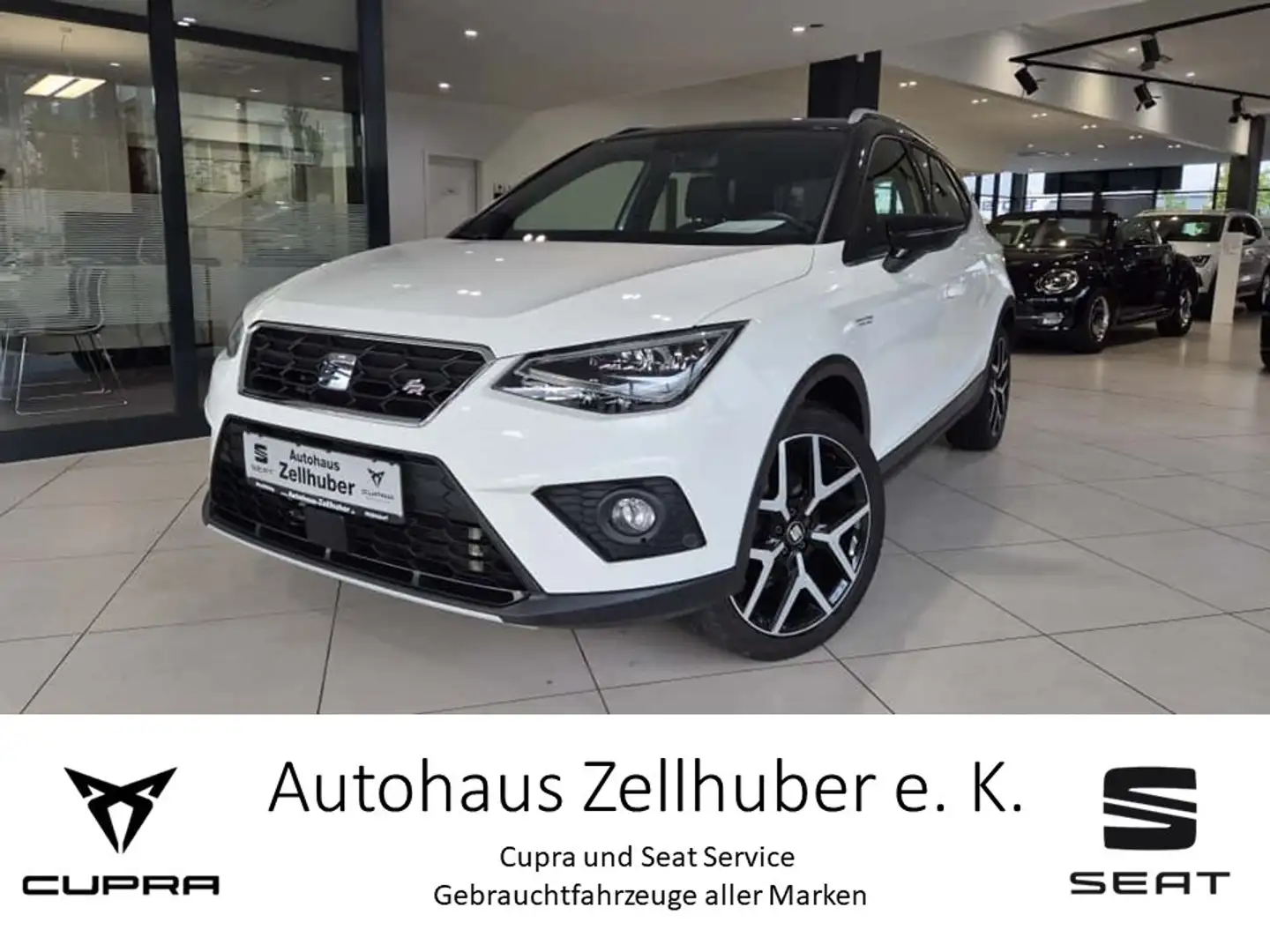 SEAT Arona 1.0 TSI FR *Alcantara*Navi*Kamera*LED* Weiß - 1