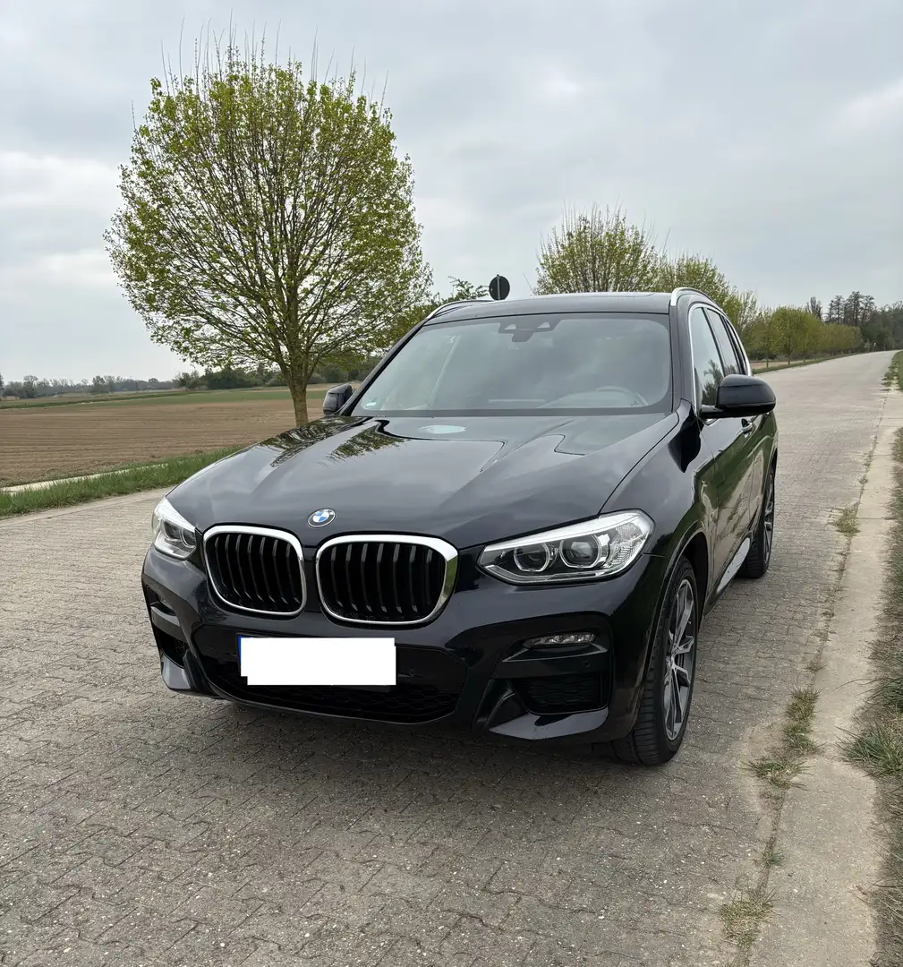 BMW X3 M xDrive30d Aut. Sport M, Pano, AHK, Vollleder Black - 1