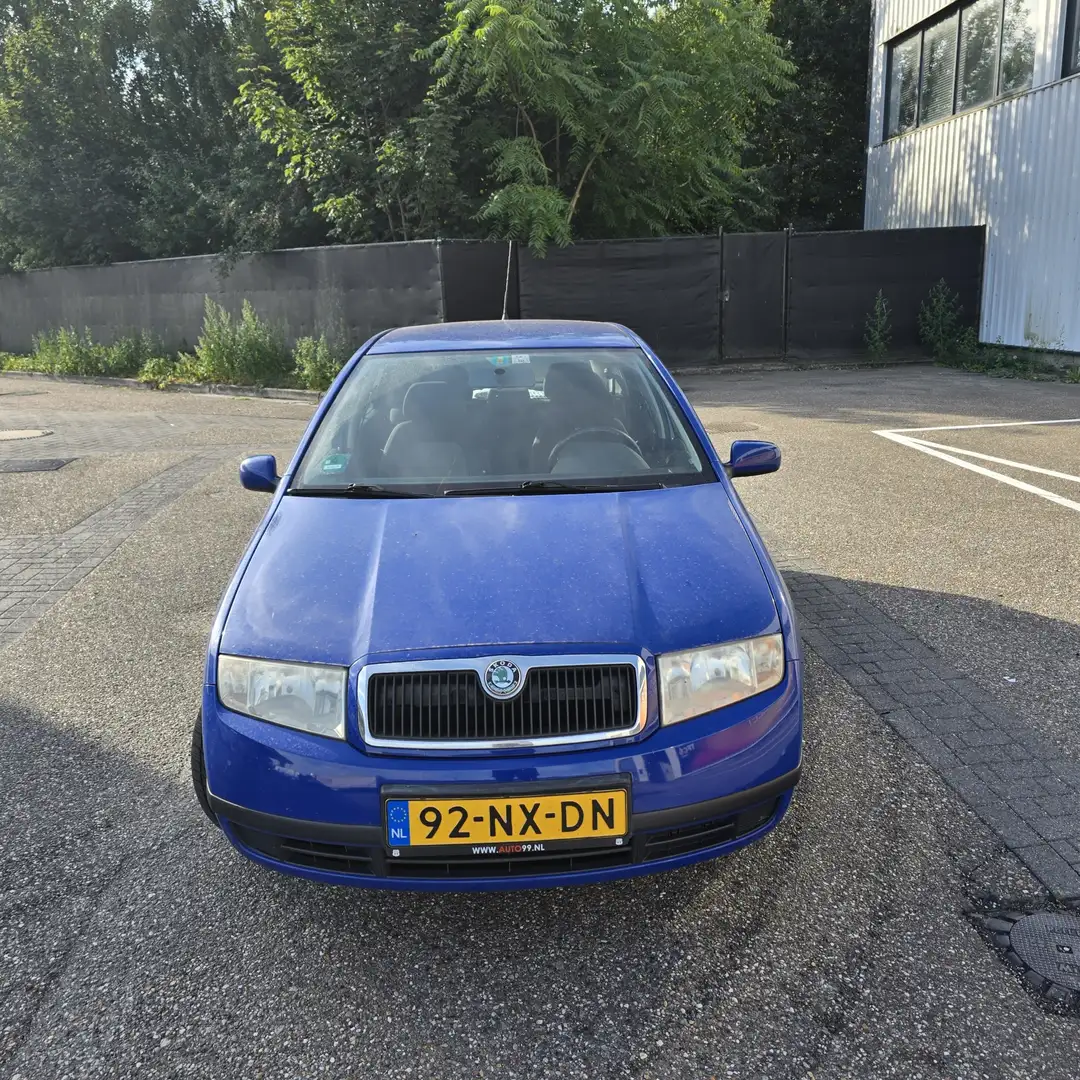 Skoda Fabia 1.4-16V NAP Blauw - 1