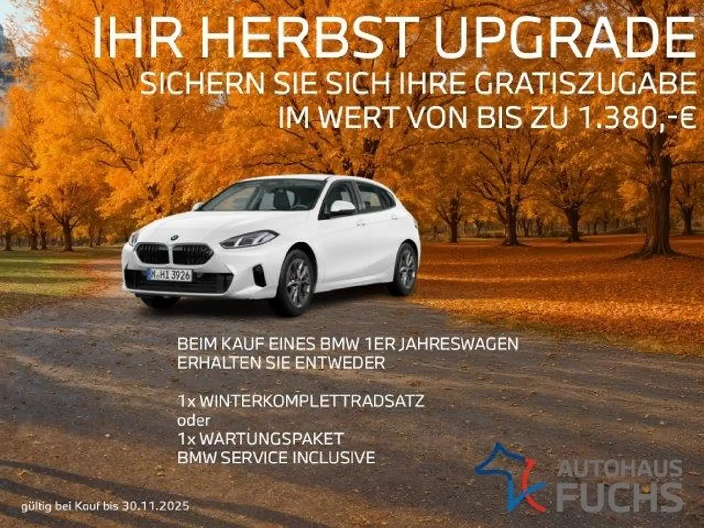 BMW 120 Automatik Navi Sitzheiz Adapt.LED Komfortzugang Dr Blanc - 1