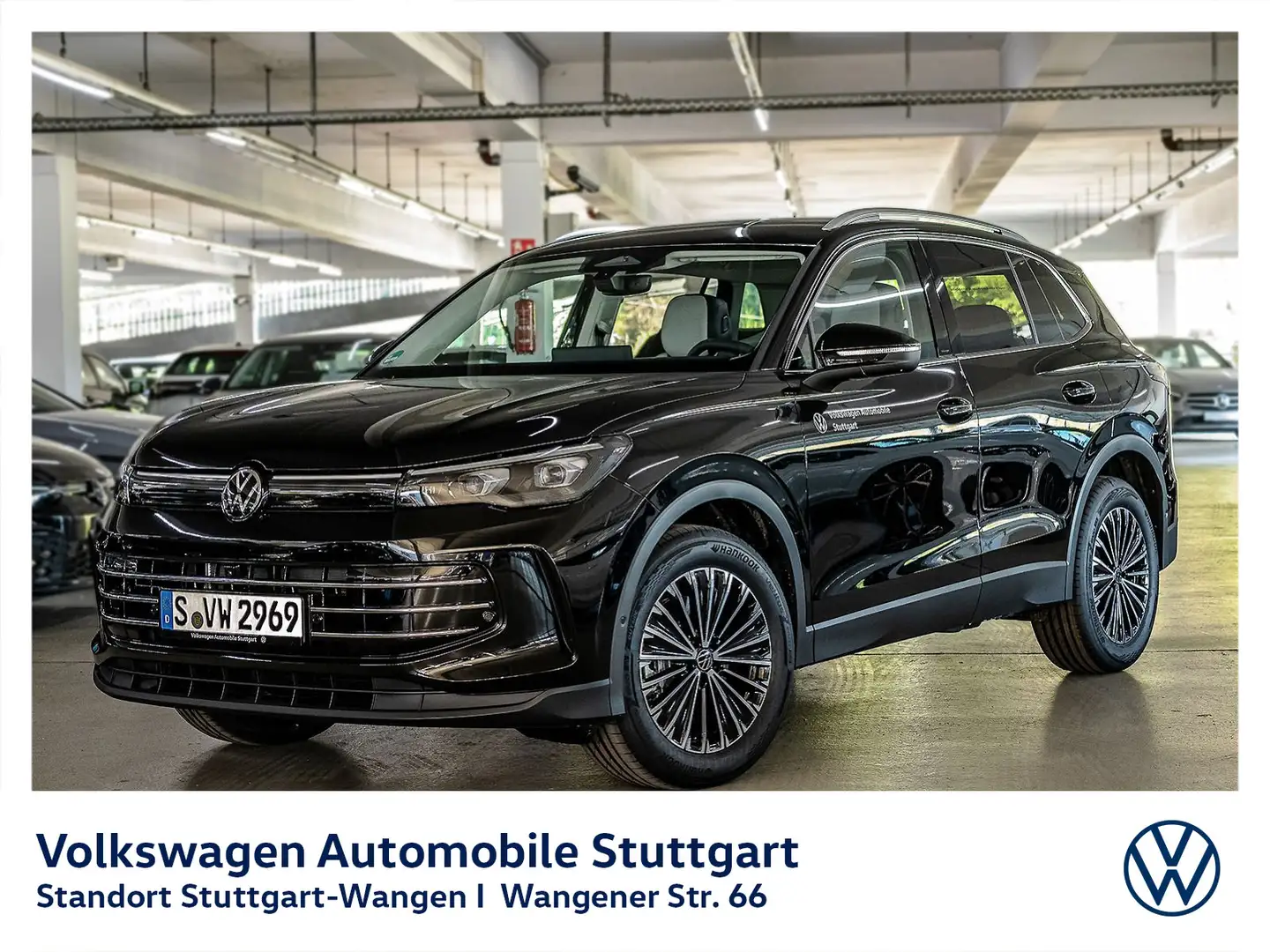 Volkswagen Tiguan Elegance 2.0 TDI DSG Navi Kamera AHK LED Schwarz - 1