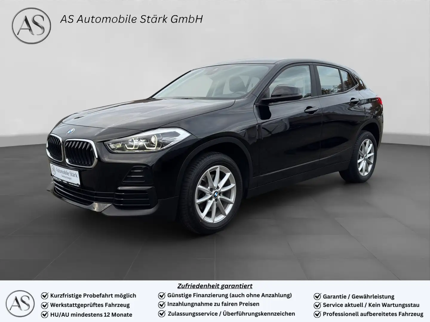BMW X2 18d sDrive Automatik+LED+DAB+Sportsitze+PDC Schwarz - 1