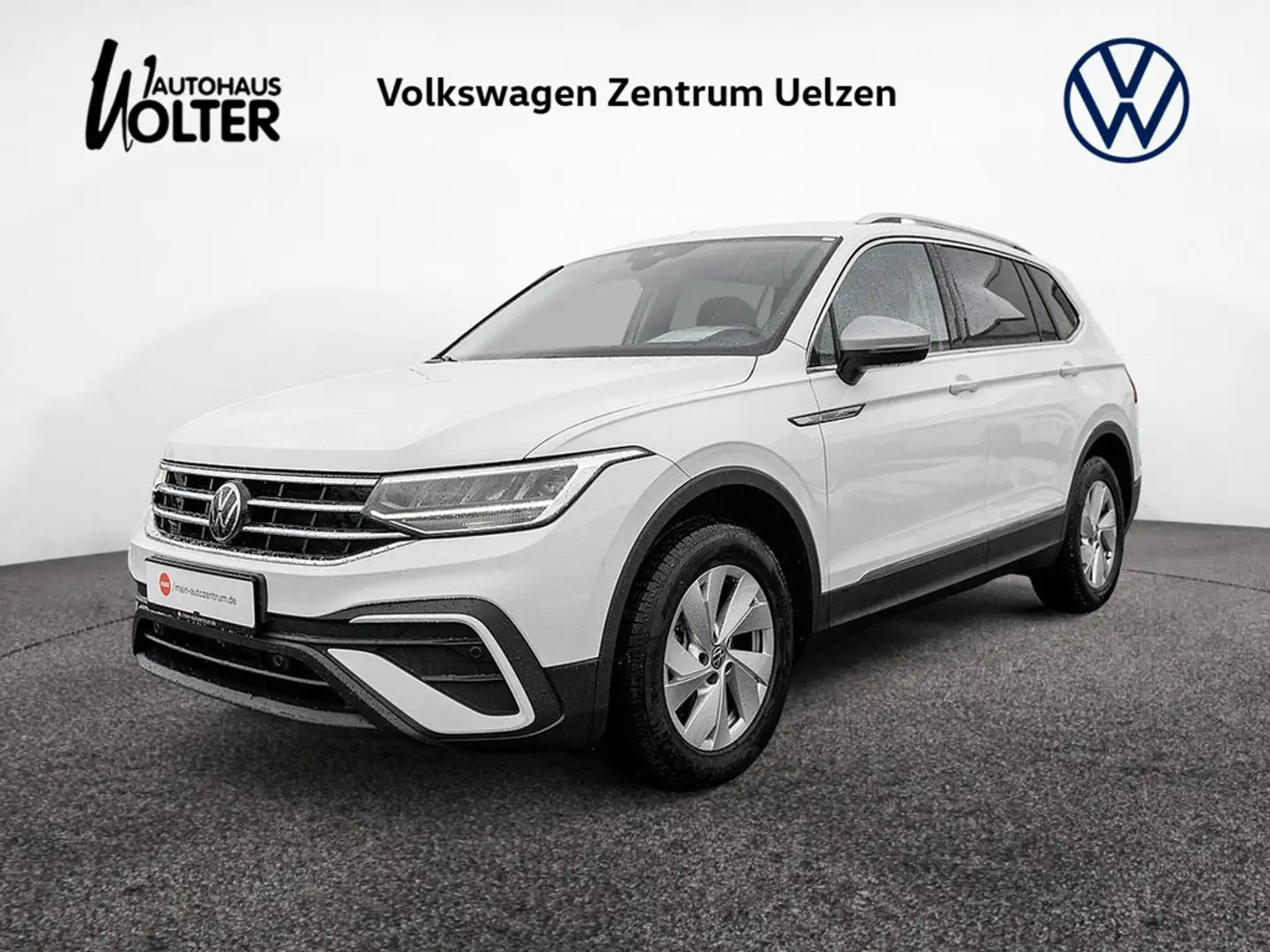 Volkswagen Tiguan Allspace 2.0 TDI DSG AHK Navi Kam Keyl Weiß - 1