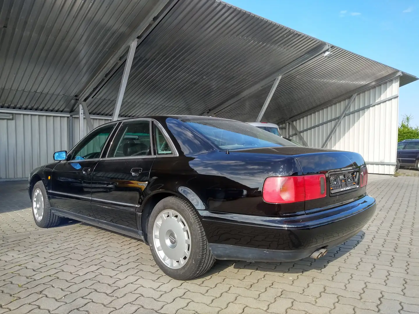 Audi A8 A8 2.8 Schalter, 102.900km, Scheckheft Černá - 2