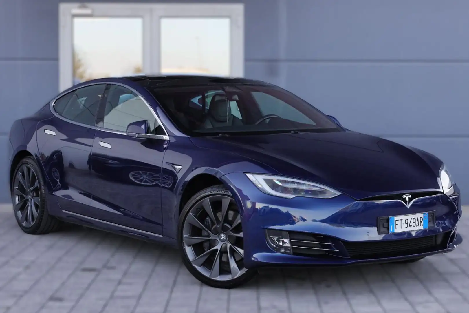Tesla Model S 75kWh All-Wheel Drive AWD 4WD Prezzo Netto Синий - 2