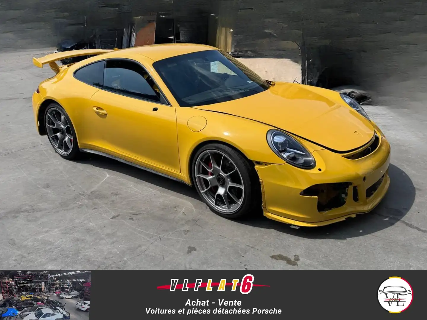 Porsche 991 GT2 RS (Caisse nue) Jaune - 1