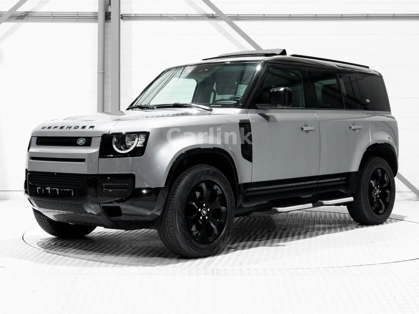 Land Rover Defender 110 S D250 -LUFTFED-AHK-FALTDACH- Grijs - 1