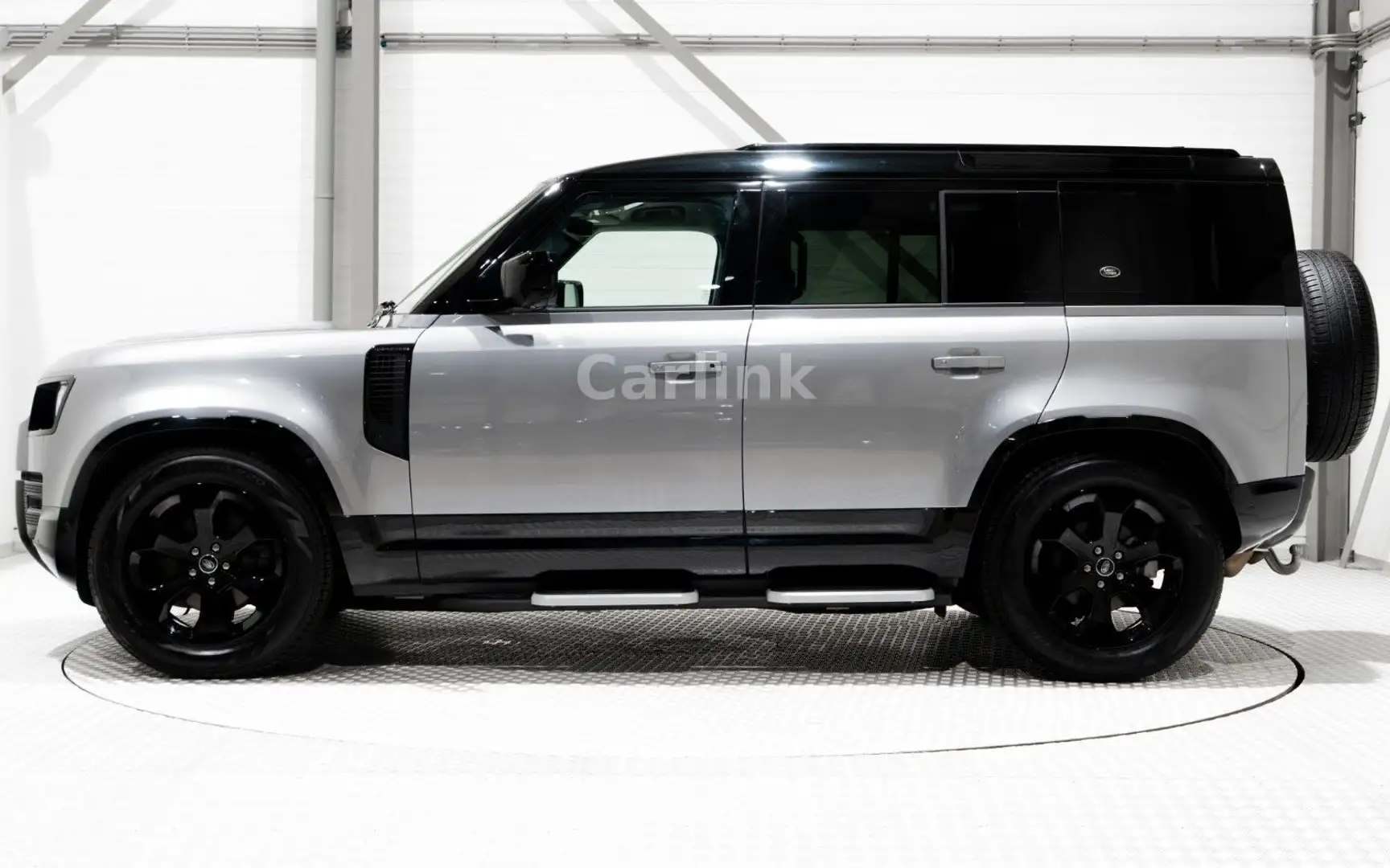 Land Rover Defender 110 S D250 -LÜFTFED-AHK-FALTDACH- Gris - 2