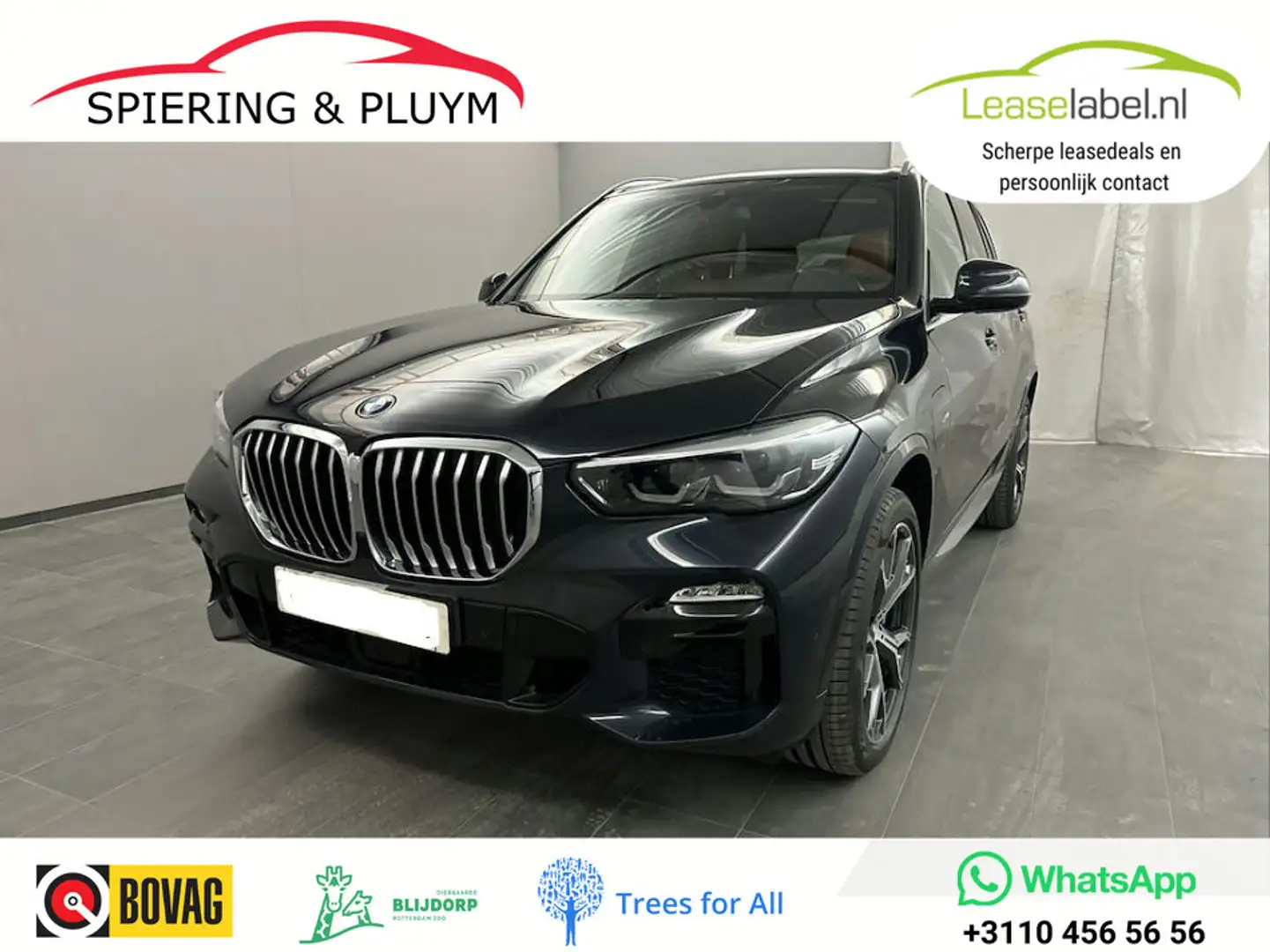 BMW X5 xDrive45e M Sport | Trekhaak | Pano | Ambient | Lu Noir - 1