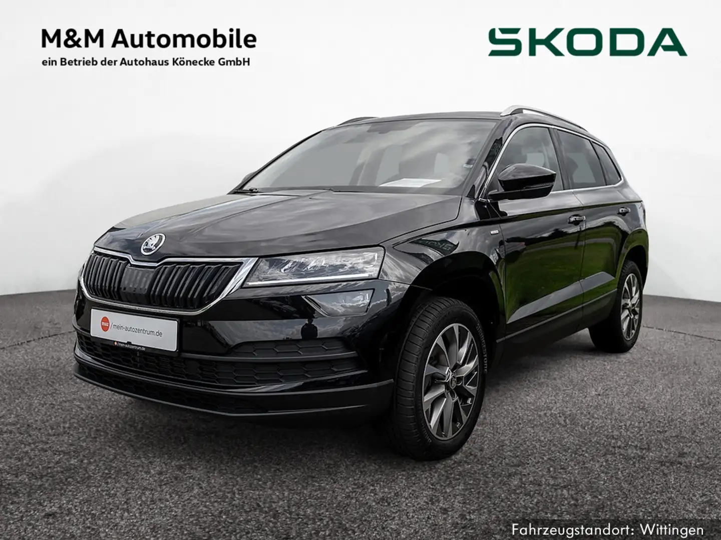 Skoda Karoq 1.5 TSI DSG Clever AHK Schwarz - 1
