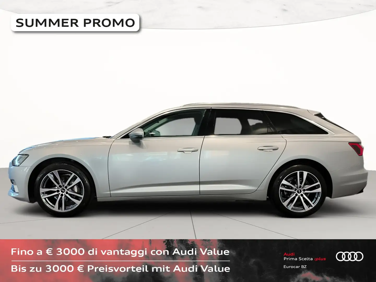 Audi A6 avant 40 2.0 tdi mhev sport quattro s-tronic Argento - 2