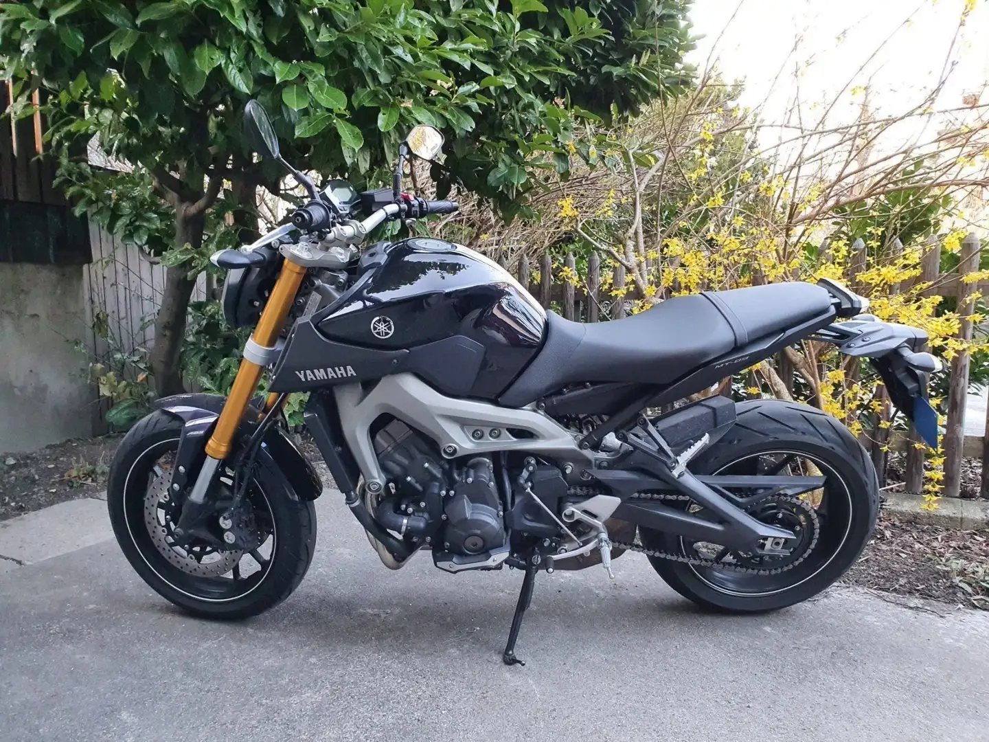 Yamaha MT-09 Negro - 1
