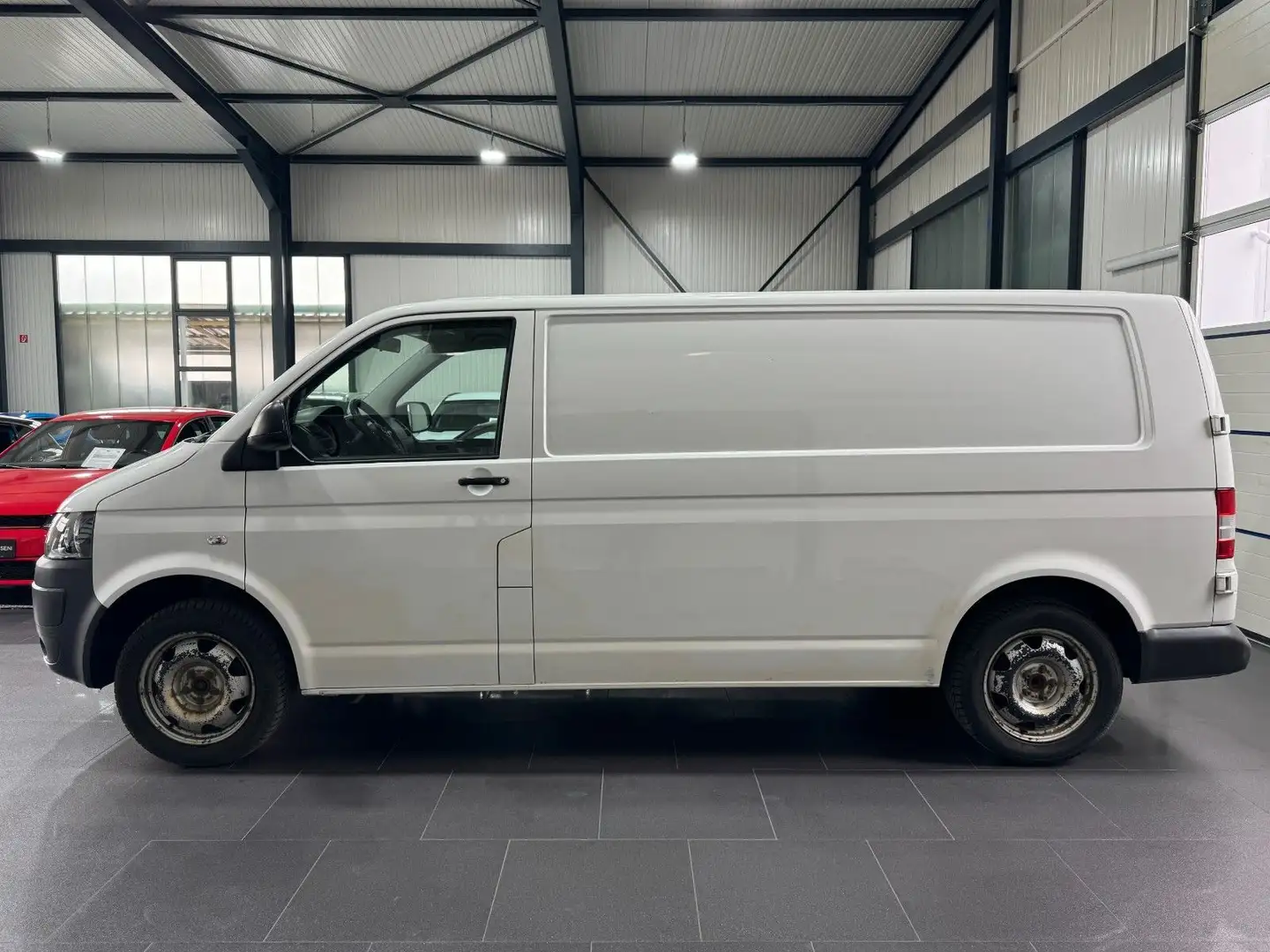 Volkswagen T5 Transporter T5 Kasten-Kombi lang | FLÜGELTÜREN | KLIMA Білий - 2