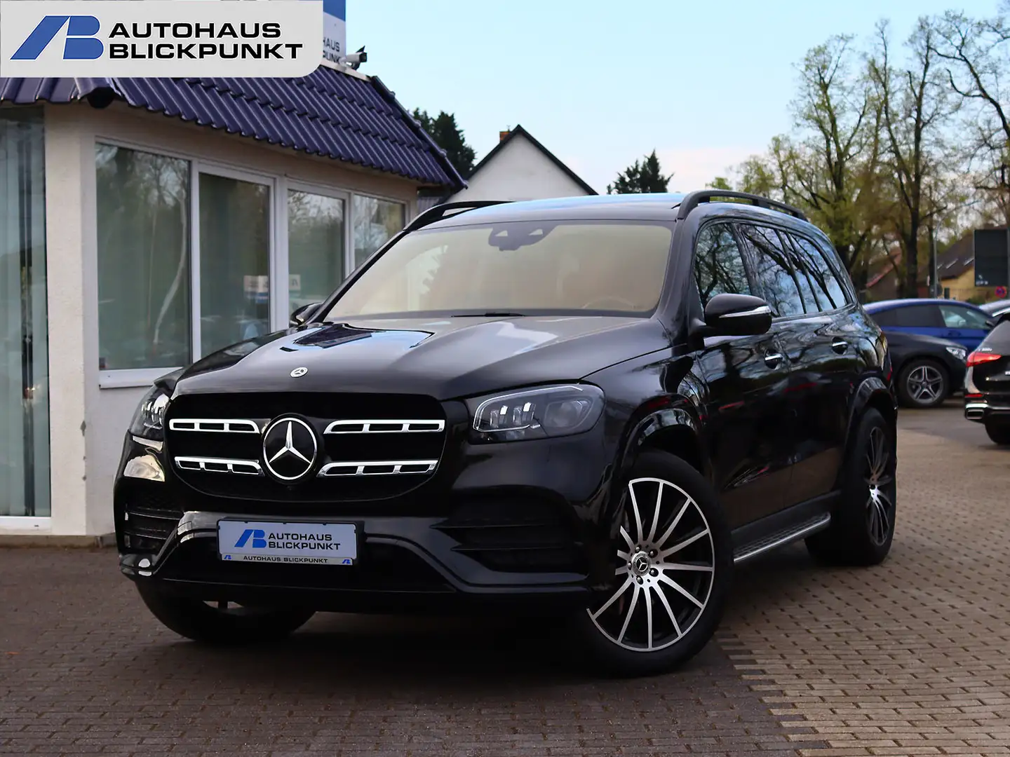 Mercedes-Benz GLS 400 d 4M AMG 7 SITZ DISTR+PANO+KAM360+HEADUP Schwarz - 1