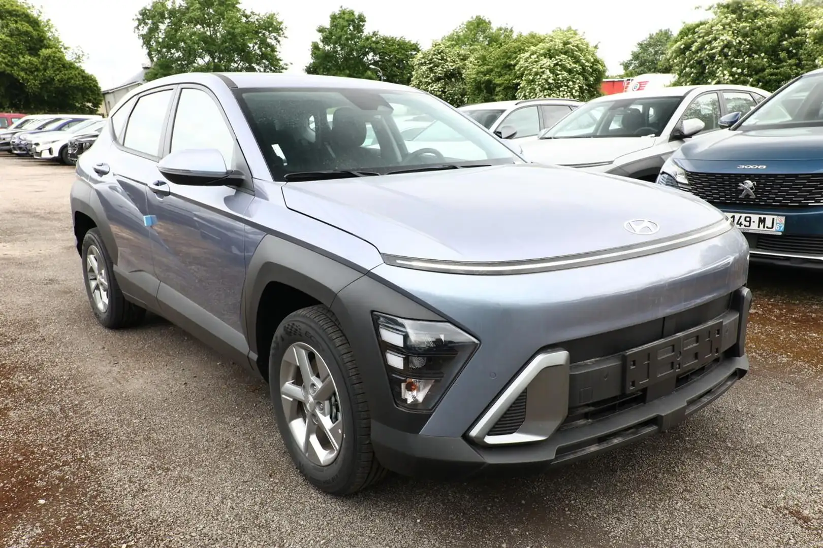 Hyundai KONA HEV Nav LED SHZ Kam SmartKey ACC CarPlay 102 kW... Blau - 2