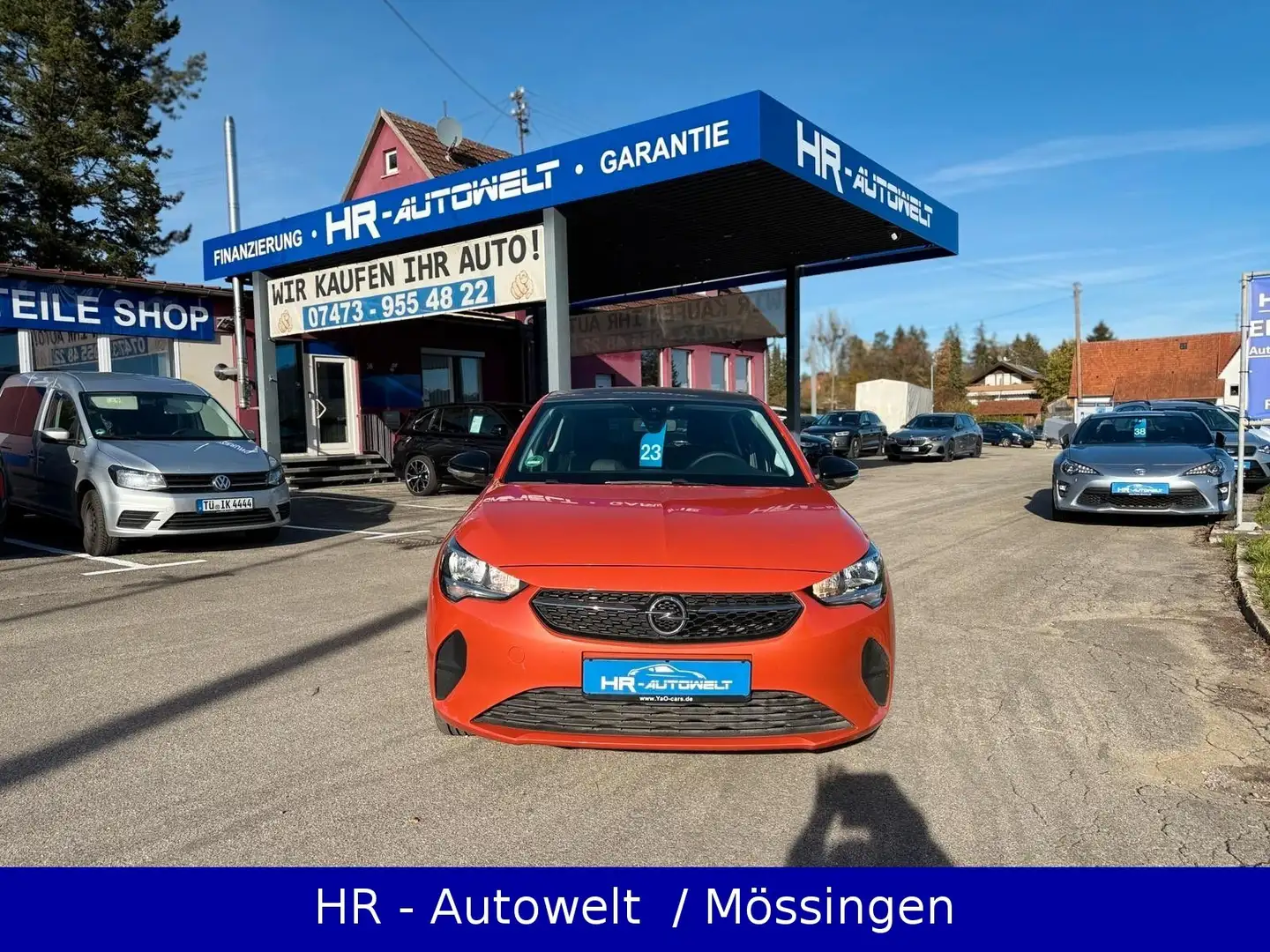 Opel Corsa F Edition*WENIG KILOMETER*NEUWERTIG* Orange - 2
