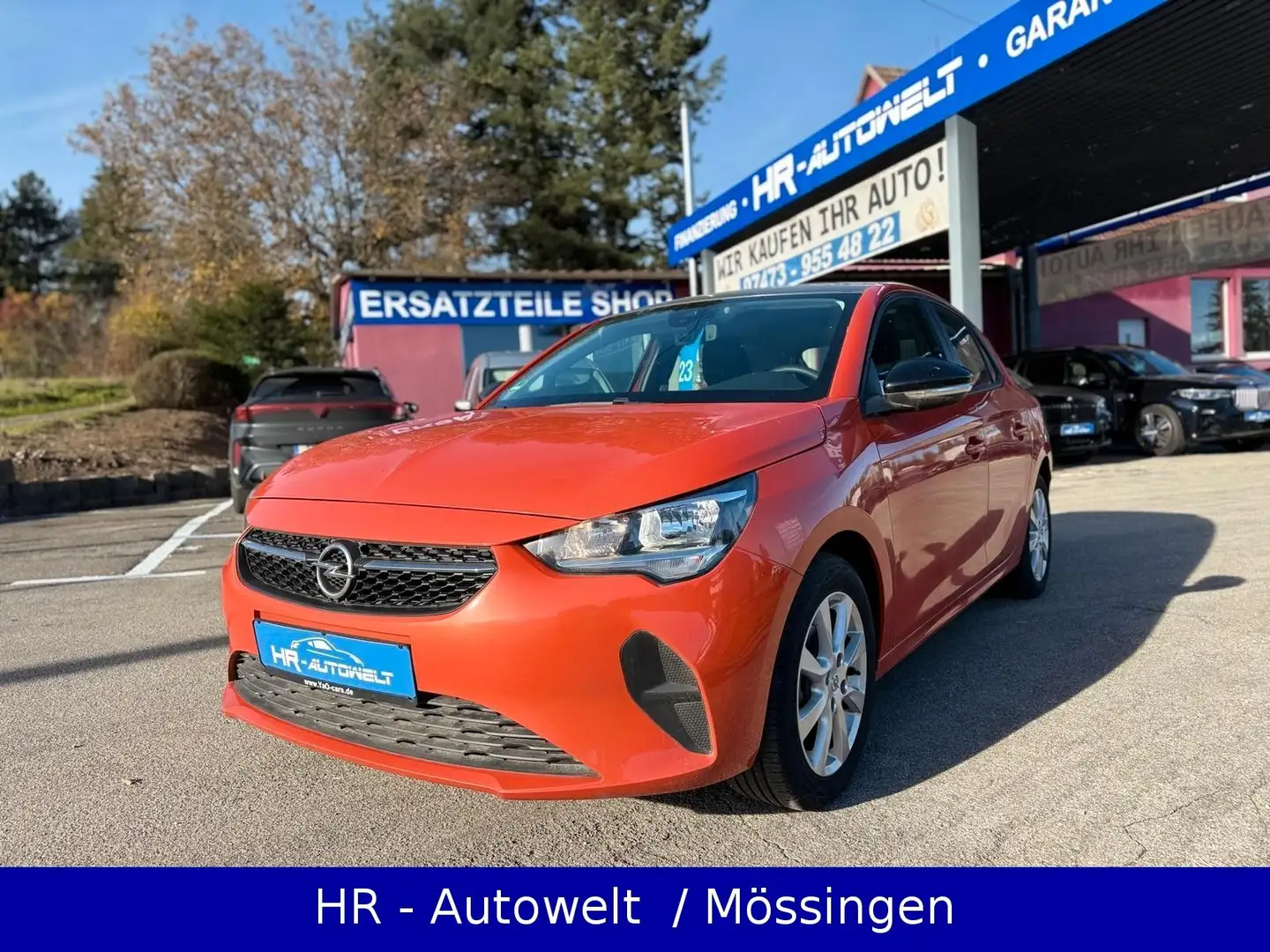 Opel Corsa F Edition*WENIG KILOMETER*NEUWERTIG* Orange - 1
