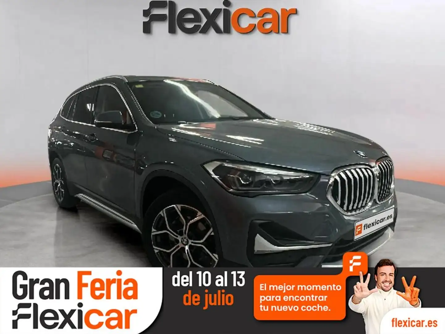 BMW X1 sDrive 18dA Business Gris - 1