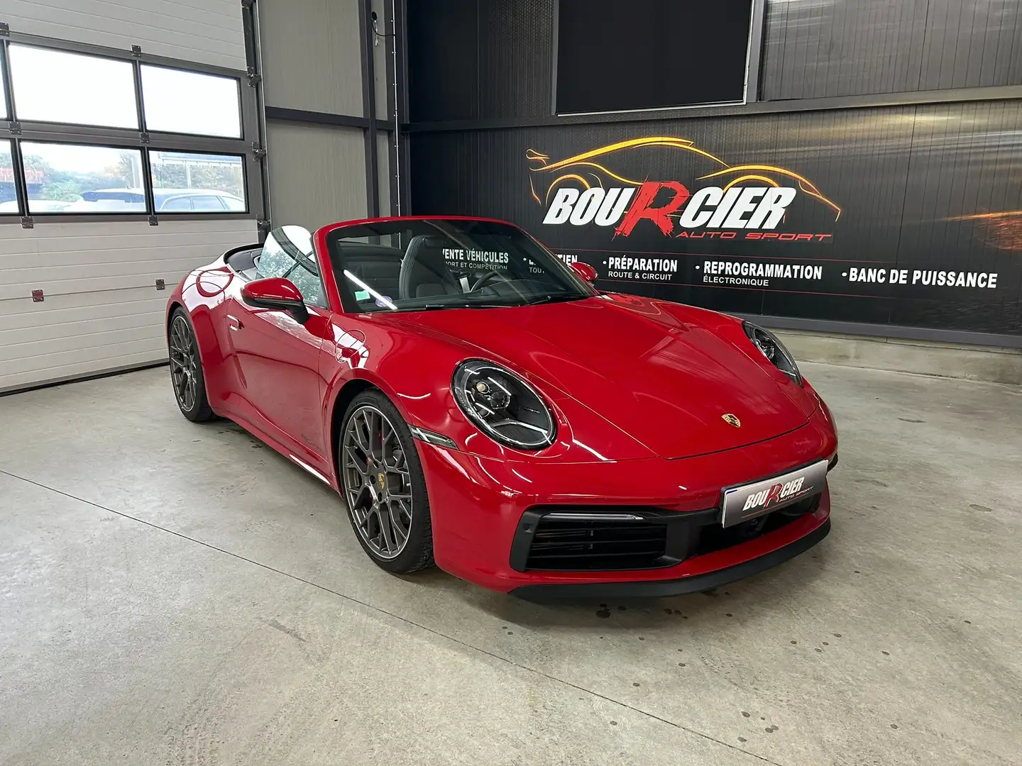 Porsche 992 911 Carrera S Cabriolet 3.0i 450 PDK Rouge - 1