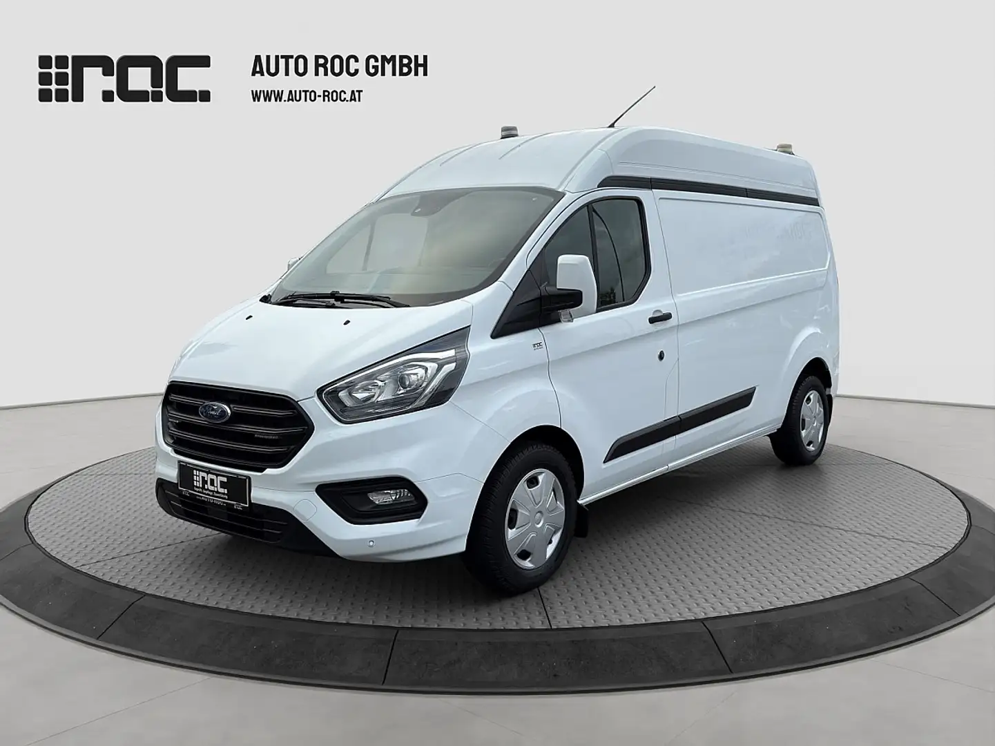 Ford Transit Custom Kasten 2,0 TDCi L2H2 340 Trend 2-Sitzer/AHK/STH... Blanc - 1