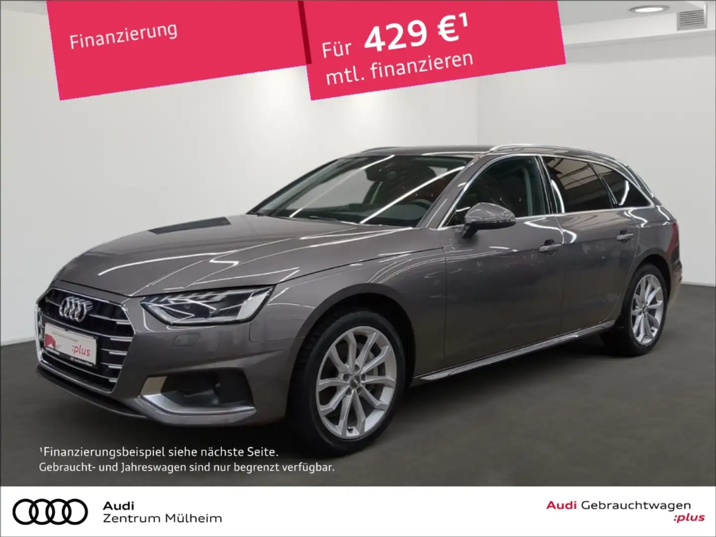 Audi A4 Avant 40 TDI Navi LED virtual Standheizung APS Grau - 1