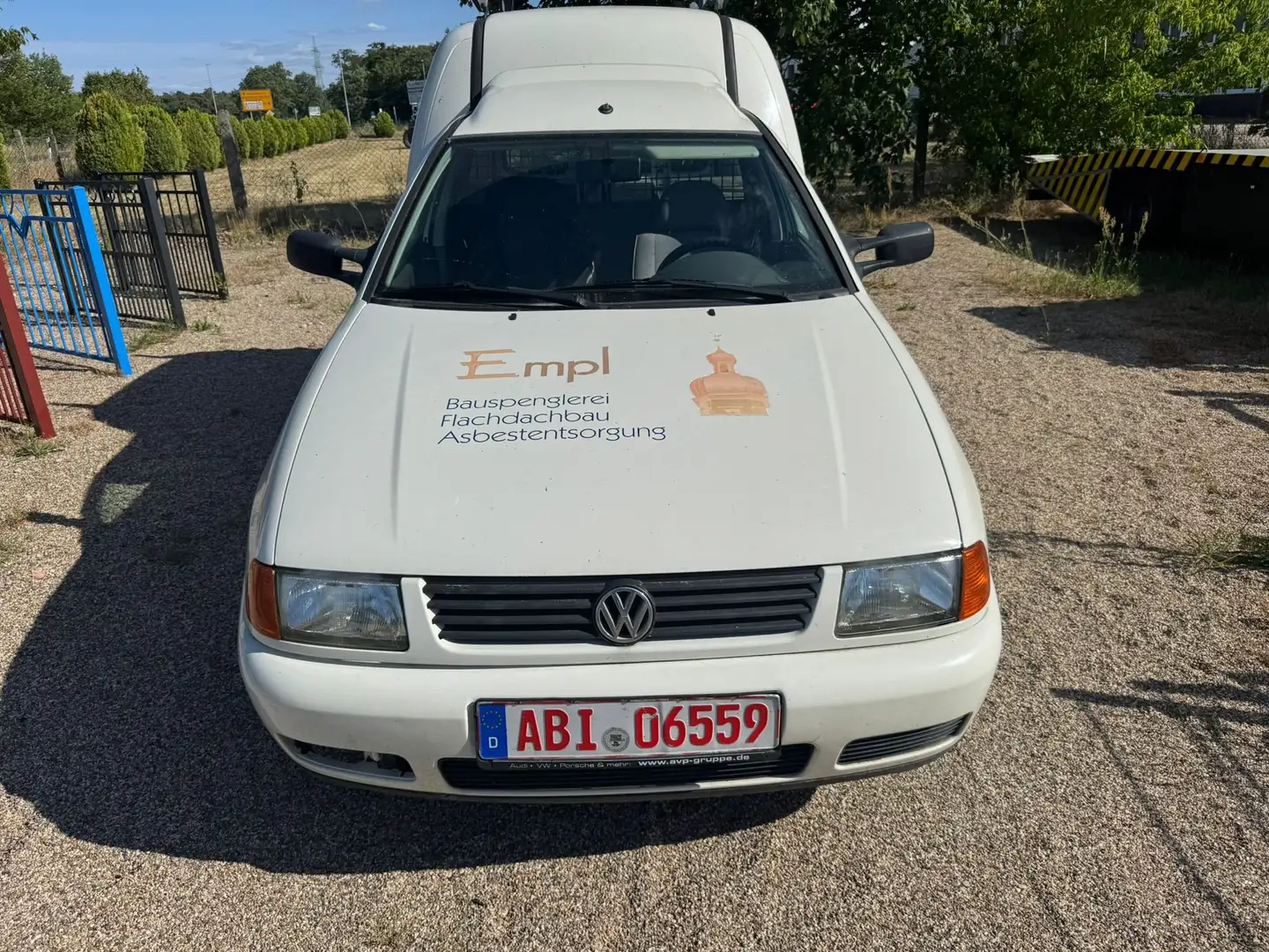 Volkswagen Caddy, nur 104Tkm original. Wit - 2